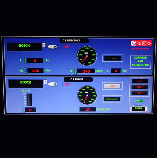 CRT - 7000 : Common Rail Injector Pump & Fuel Rail Tester